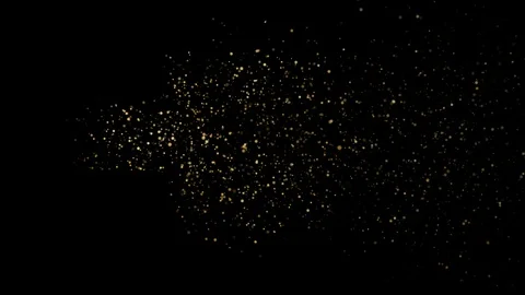 Confetti Particles Abstract background with shining bokeh, Stock Footage 94692780