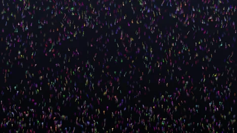 Confetti Particles Background Video stock 302810152