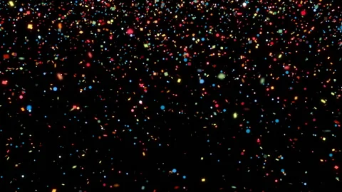 Confetti Particles Stock Footage 159844328