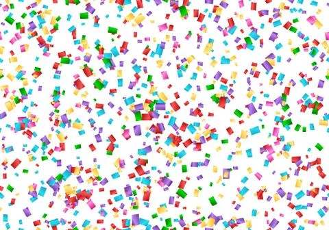 Confetti party backdrop Illustrazione stock