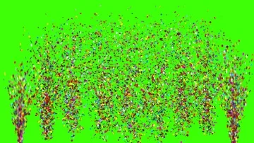 Confetti Party Popper Explosions Video stock 85874534
