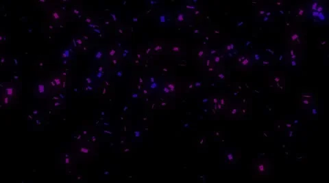 Confetti Pink Loop 2 Video stock 8968248