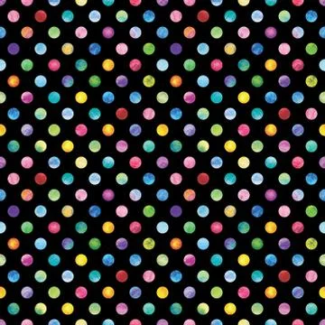 Confetti Polka Dot Pattern Stock Illustration