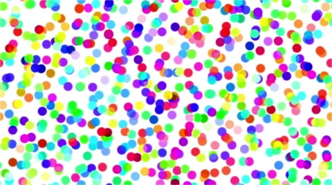 Confetti, seamless loop Stock Footage 53906009