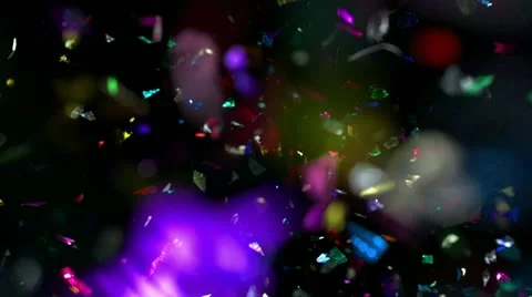 Confetti, Slow Motion Video stock 18128101