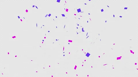 Confetti square 4K Vídeos de archivo 285750690