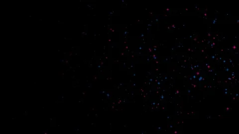 Confetti Star Particles Abstract background with shining bokeh, 스톡 동영상 94699344