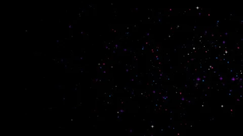 Confetti Star Particles Abstract background with shining bokeh, 스톡 동영상 94699411