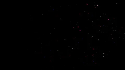 Confetti Star Particles Abstract background with shining bokeh, Stock Footage 94699415