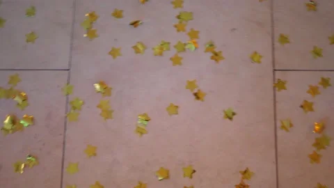 Confetti stars light Stock Footage 157444573