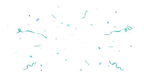 Confetti Vector Background. Party Design With Colorful Confetti. Stock Illustration