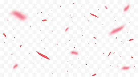 Confetti Vector Background. Party Design With Colorful Confetti. Stock Illustration