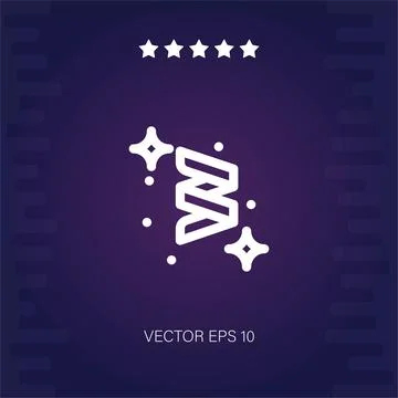 Confetti vector icon Stock-Illustration