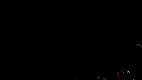 Confetti04 Stock Footage 340822631