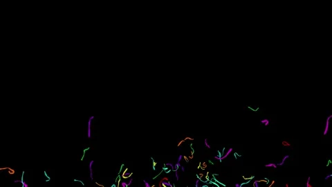 Confetti09 Stock Footage 340822674