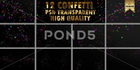 ConfettiColor PSD Template