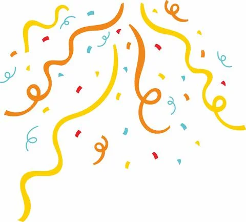 Conffeti background Stock Illustration