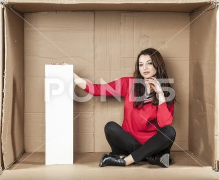 Confidence in advertising Stock Photos