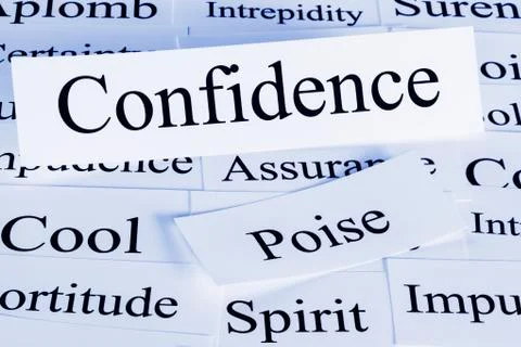 Confidence concept Stock Photos