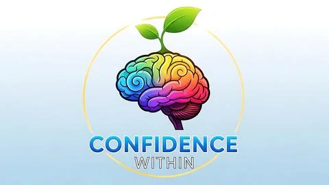 Confidence within brain growth Stock Illustration