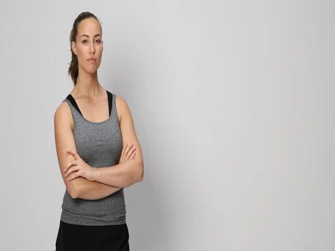 Confident athlete Video stock 80425495