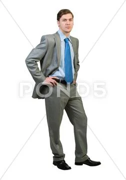 Confident businessman Stock Photos