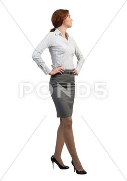 Confident businesswoman Stock Photos