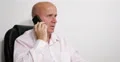 Confident Corporate People Businessman Report Team Work Mobile Phone Talk Manage 4k or 4k+ Resolution