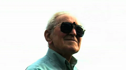 Confident elderly gentleman  Stock Footage 847466