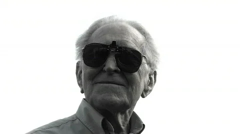 Confident elderly gentleman  Stock Footage 847494