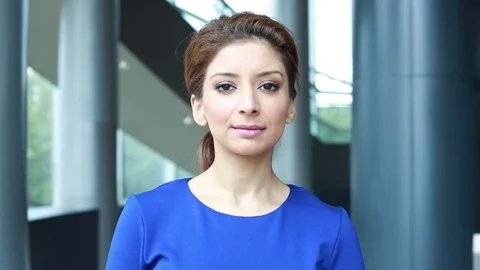 Confident headshot Video stock 82213287