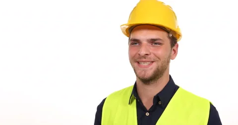 Confident Supervisor Master Engineer Man Looking Interview Talking Achievement Stock Footage 67967884