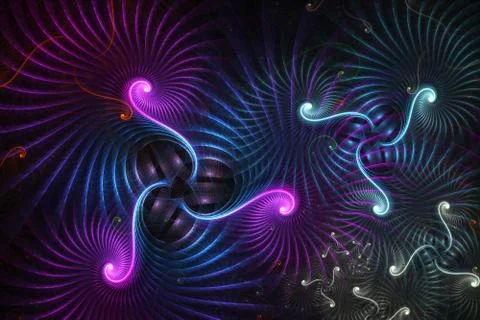 Confident Swirl Stock Illustration