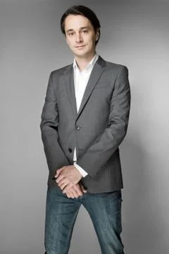Confident young man Stock Photos