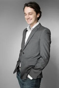 Confident young man Foto stock
