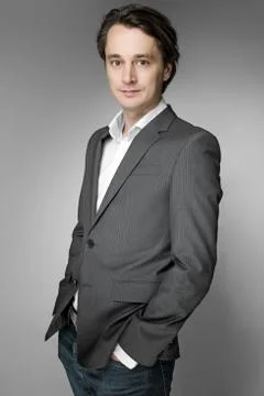 Confident young man Stock Photos