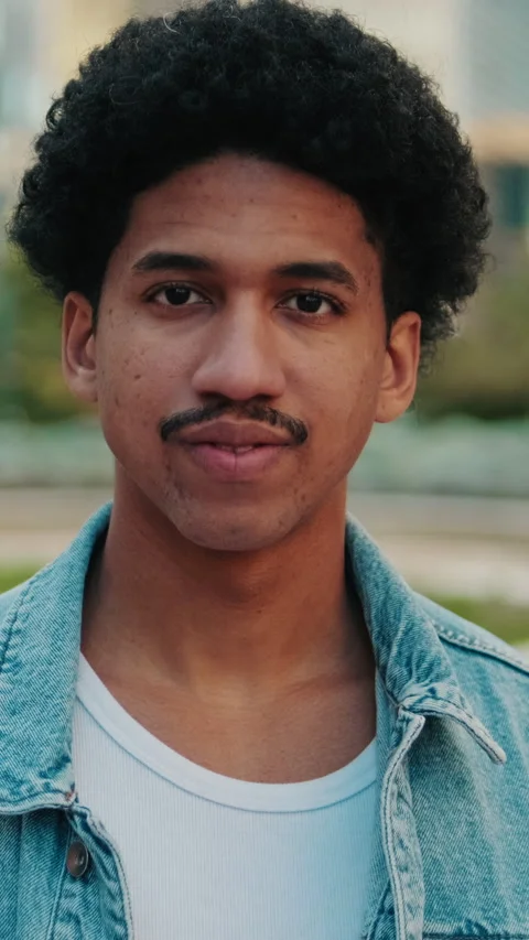 Confident Young Man in Urban Setting Stock Footage 322999323