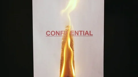 Confidential document 動画素材 82588213