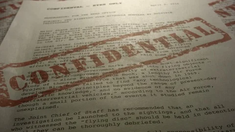 CONFIDENTIAL DOCUMENTS Video stock 90063024