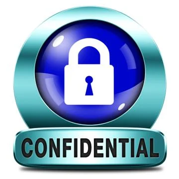 Confidential Stock Illustration