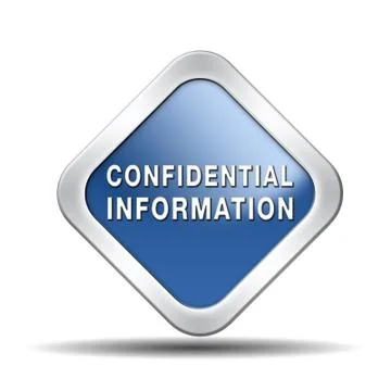 Confidential information Stock Illustration