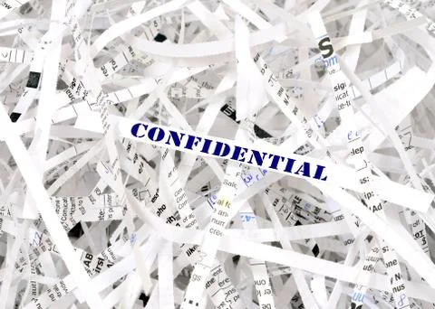 Confidential 스톡 사진
