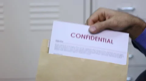 Confidentials  Stock Footage 16682727