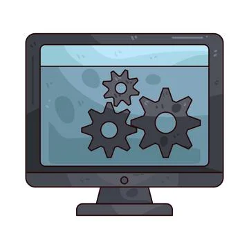 Configuration illustration 스톡 일러스트