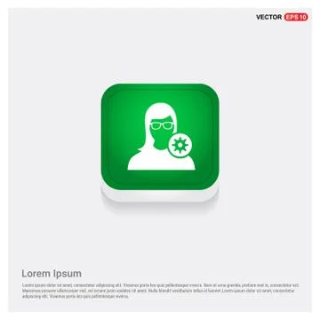 Configuration user icon Stock Illustration