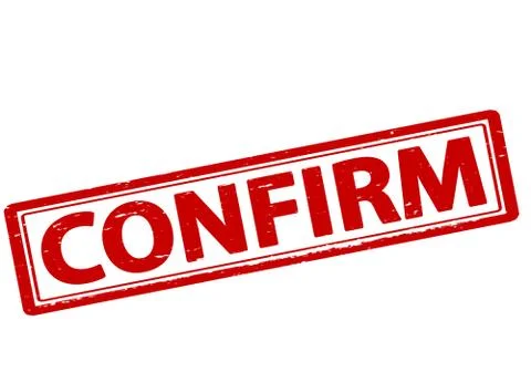 Confirm Stock Illustration
