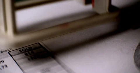 CONFIRMED rubber stamp over a white background. Stock Footage 88730984