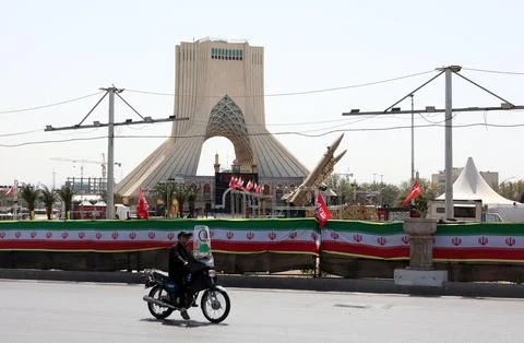 Conflict between Iran and the US continues, Tehran, Iran Islamic Republic Of - 2 Stock Photos