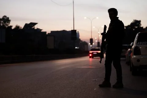 The conflict between Kurdish forces SDF and the Syrian army Фото