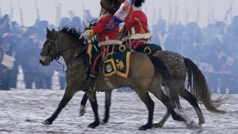 Conflict in Napoleonic wars 動画素材 101271391